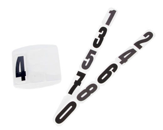 Kerbl Turniernummer vierteilig